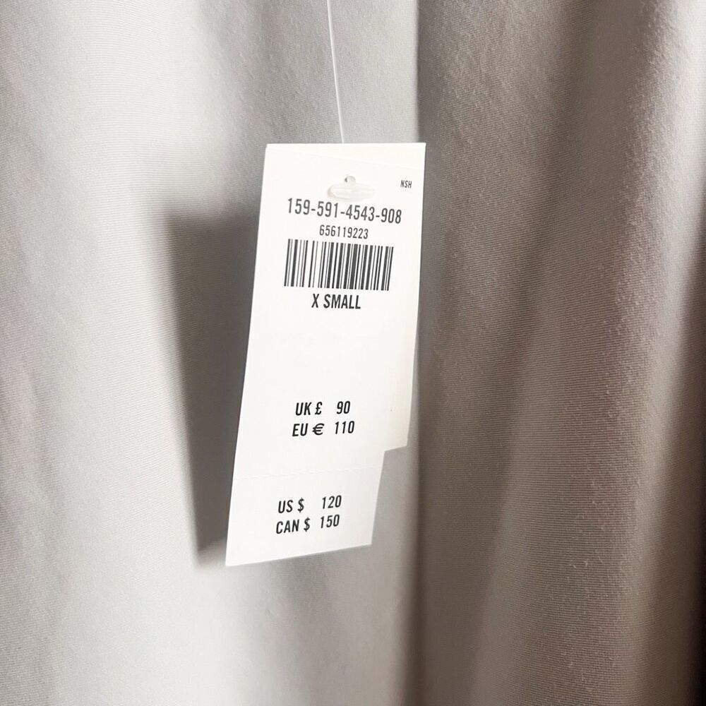 New Abercrombie and Fitch High Neck Maxi Dress Size XS - Picture 8 of 10